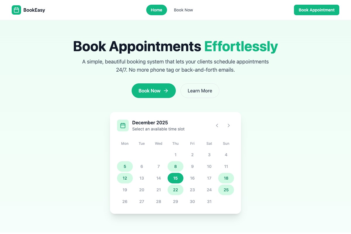 Booking Platform