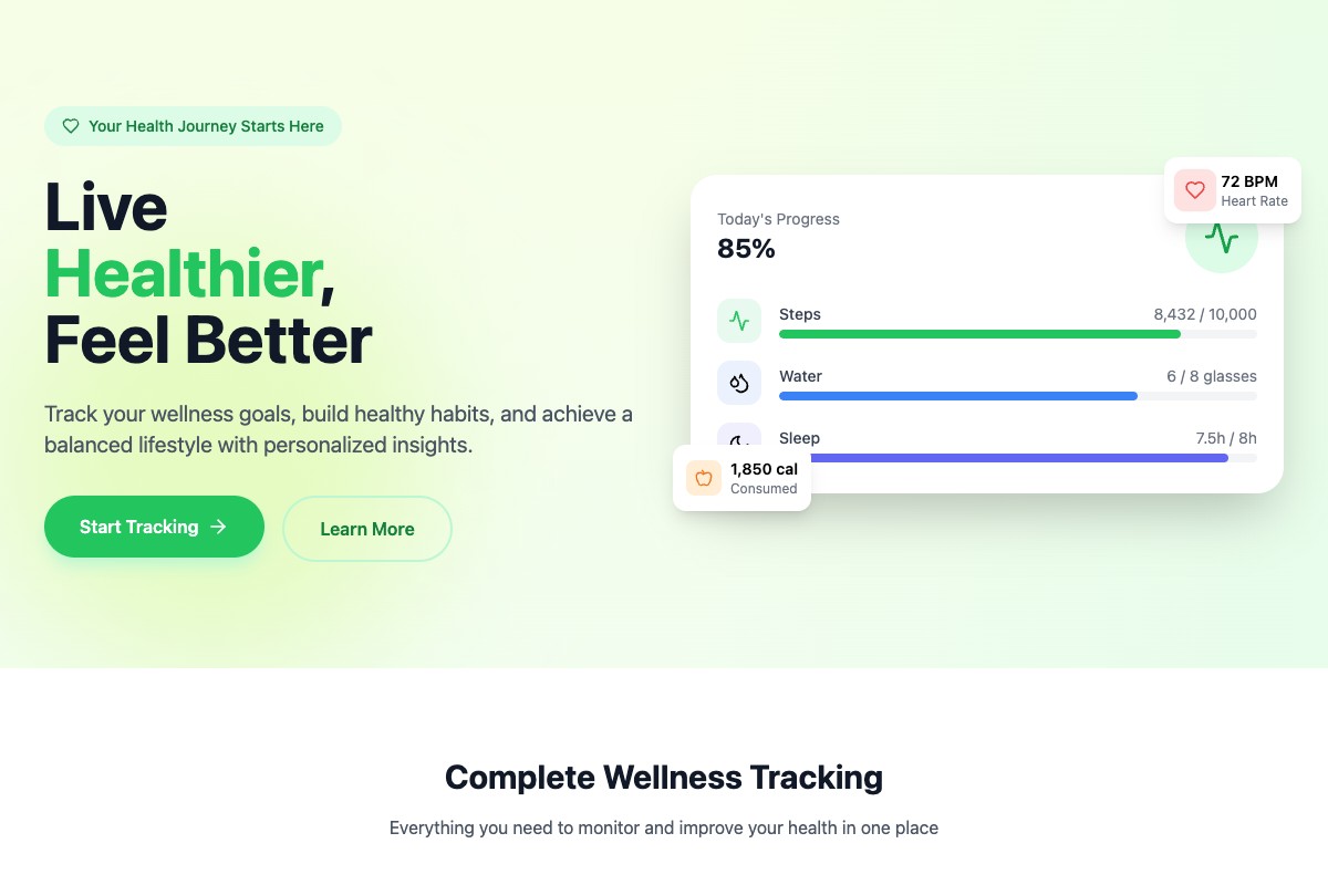Wellness App
